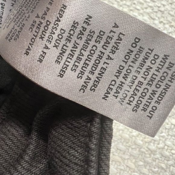 Good American Good 90s Duster Jeans Women 2 Brown High Rise Straight Denim NWT - Picture 9 of 9